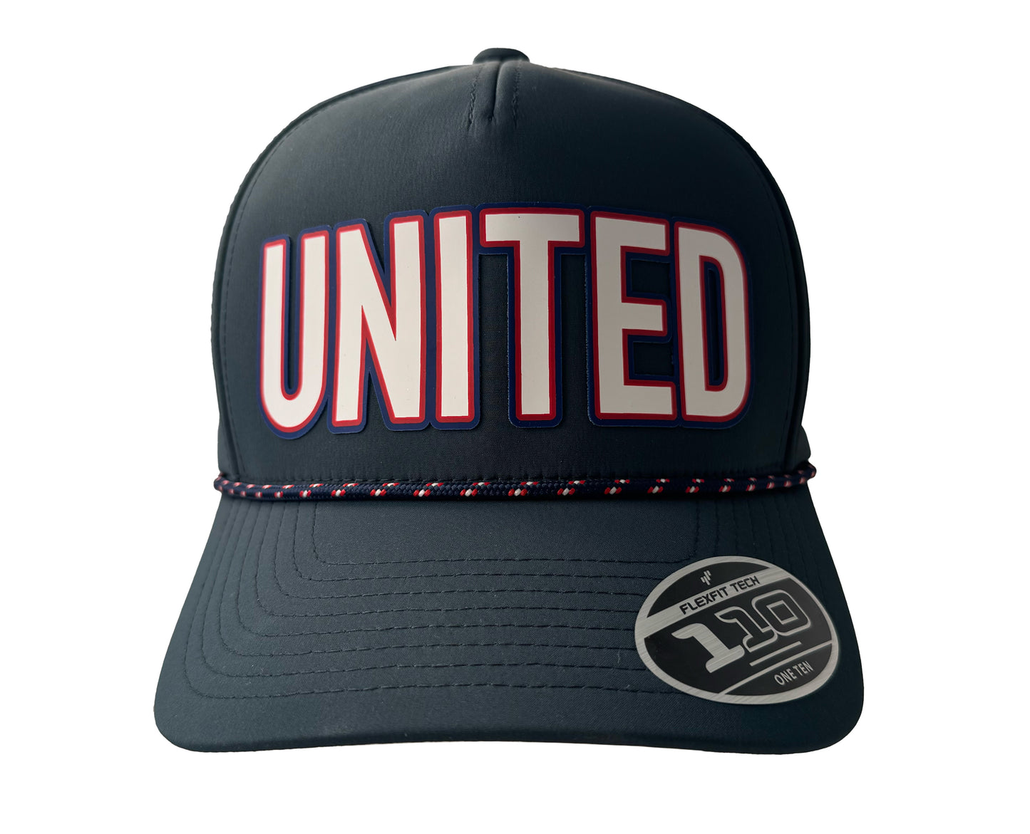 United America Transfer 5-Panel Rope, Lightweight, Comfortable Baseball Cap