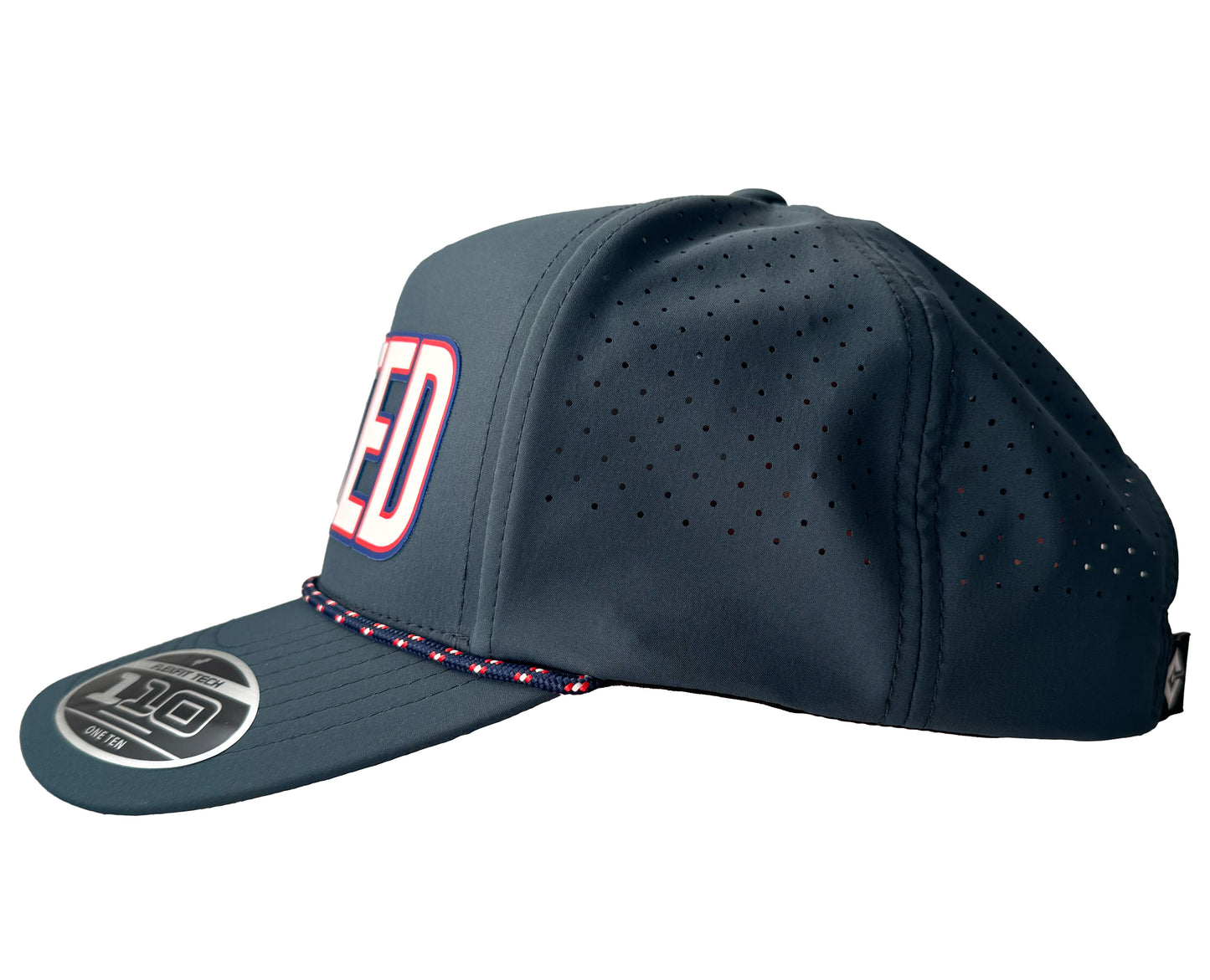 United America Transfer 5-Panel Rope, Lightweight, Comfortable Baseball Cap